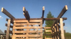 Курятник из поддонов. Делаем своими руками. День 6. Вол?