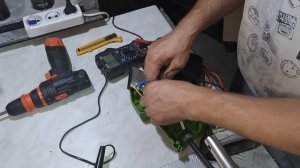 Акумуляторний тример Procraft PTA40 не включается - ремонт.
