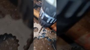 Замена ведущей звезды.  Перешёл с 14-ти на 13-ть зубов.