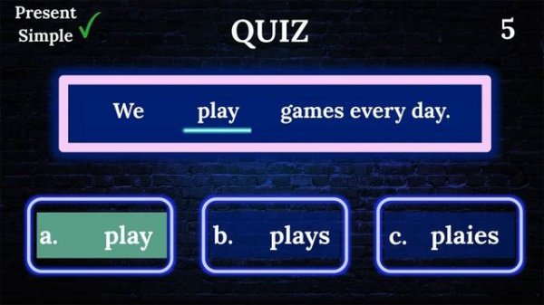 Present Simple _ Grammar Quiz