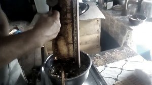 Мед самотёчный без медогонки