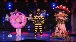 Пончик снял маску в 9 выпуске 3 сезона шоу Маска от 10 04 20