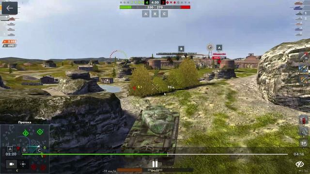 Бой на T30