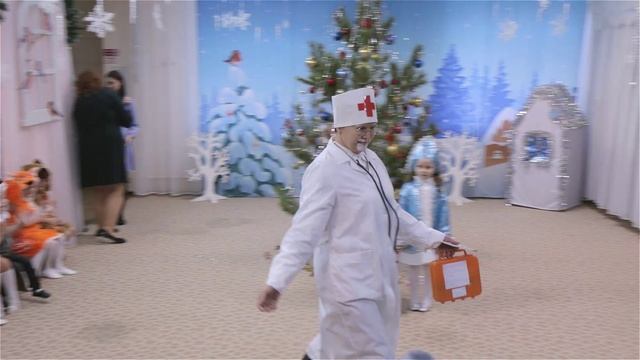 Детский сад Жар-Птица гр Радуга. Новый год 2024