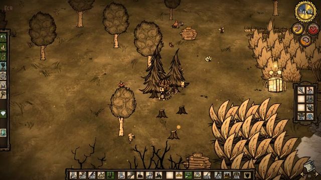 Выживание в Don't Starve Together - Пасека около базы и пополнен?