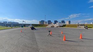 Gymkhana GP 2025 stage 5 / Григорьев Александр Yamaha MT-07 / heat 2