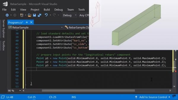 Tekla Open API Build an App That Creates Rebars and Stirrups