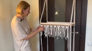 Гамак для кошек | Макраме панно или полка | Мастер-клас?