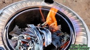 Как сделать Мангал из барабана стиральной машины - про