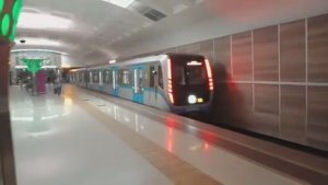 Казанское метро. Поездка на поезде 81-765/766