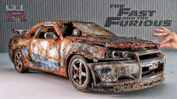 GT-R Реставрации модельки  авто