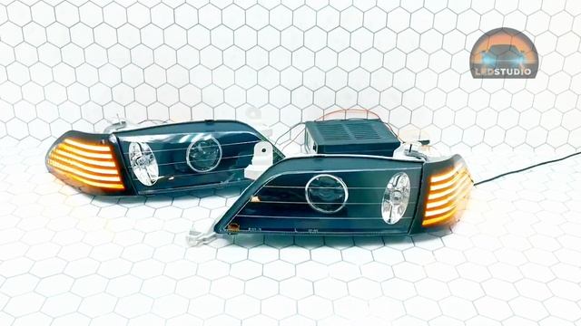 Светодиодный тюнинг комплект фар Toyota Carina смотреть онлайн