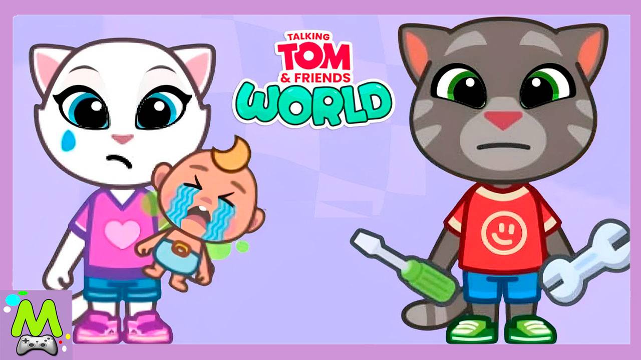 Говорящий Том и его Друзья Мир Приключений в Котором Возможно Все.Игры в Больнице и Поезде смотреть онлайн