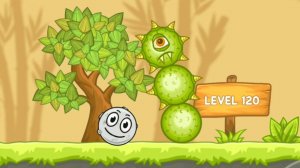 Красный Шар в игре Bounce Ball 5 Уровни 116-120 Босс