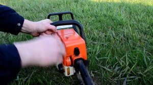 Как правильно запустить бензопилу Stihl ms 180
