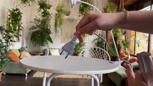 Подставка для светильников для растений Uniel UFP-M04D-600 WHITE