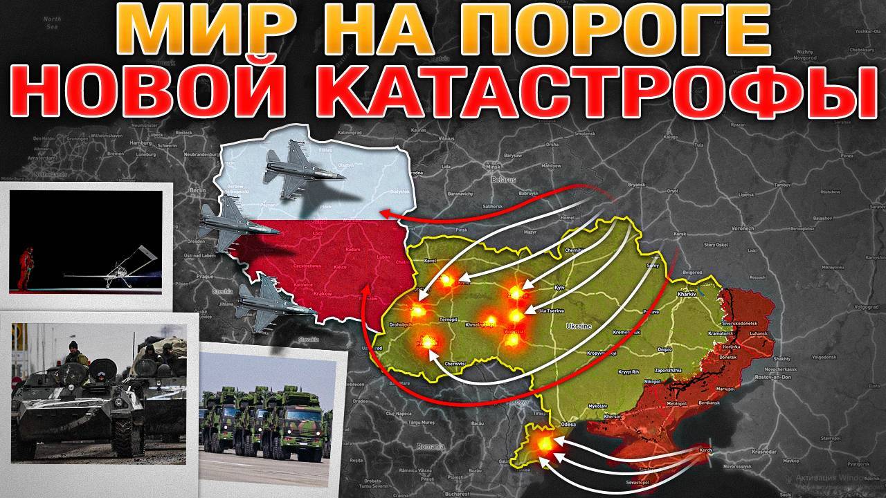 Беспрецедентная Провокация: Беспилотники Пересекли Границу НАТО. Военные Сводки 10 сентября 2025 смотреть онлайн