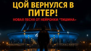 Цой в 2025-м - Тишина - новая песня, созданная нейросетью