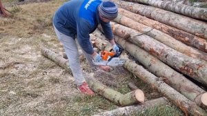 САМАЯ ЛУЧШАЯ БЕНЗОПИЛА STIHL MS 260, КОТОРОЙ Я РАБОТАЛ