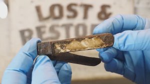 Реставрацио очередного ножа нашей куче хлама