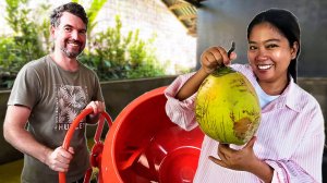 СТРОИМ КУХНЮ И ПРОДАЁМ КОКОСЫ / ЖИЗНЬ НА ОСТРОВЕ / ФИЛИППИНЫ