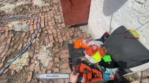Husqvarna 240 плавают обороты (не исправен клапан) регулиров