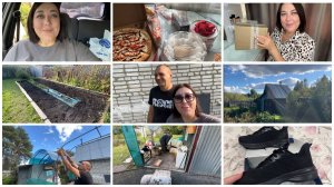 🏡УБИРАЕМ ВЕСЬ ХЛАМ С ДАЧИ🙈УСТАВШИЕ НО СЧАСТЛИВЫЕ😀ВСКОПАЛА САМА БОЛЬШУЮ ГРЯДКУ!/ ПРОДУКТИВНЫЙ ДЕНЬ