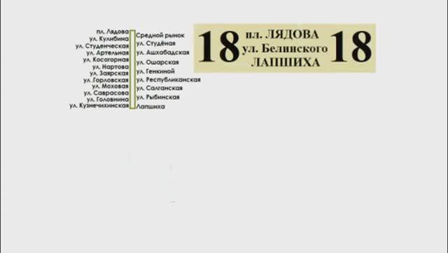 Нижегородский трамвай. Маршрут № 18 смотреть онлайн