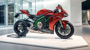 Обзор Kawasaki Ninja H2R ABS 2025 — Самый мощный мотоцикл в мире!