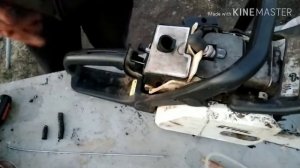 Бензопила штиль 180 не розвивает обороты.(редкая находк