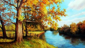 Осенние пейзажи художника Наташи Головиной