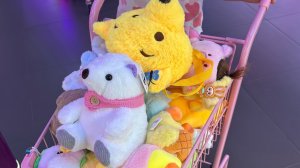 Как выиграть игрушку у автомата? Аня играет в центре автоматов Plushpals и выиграла 12 игрушек