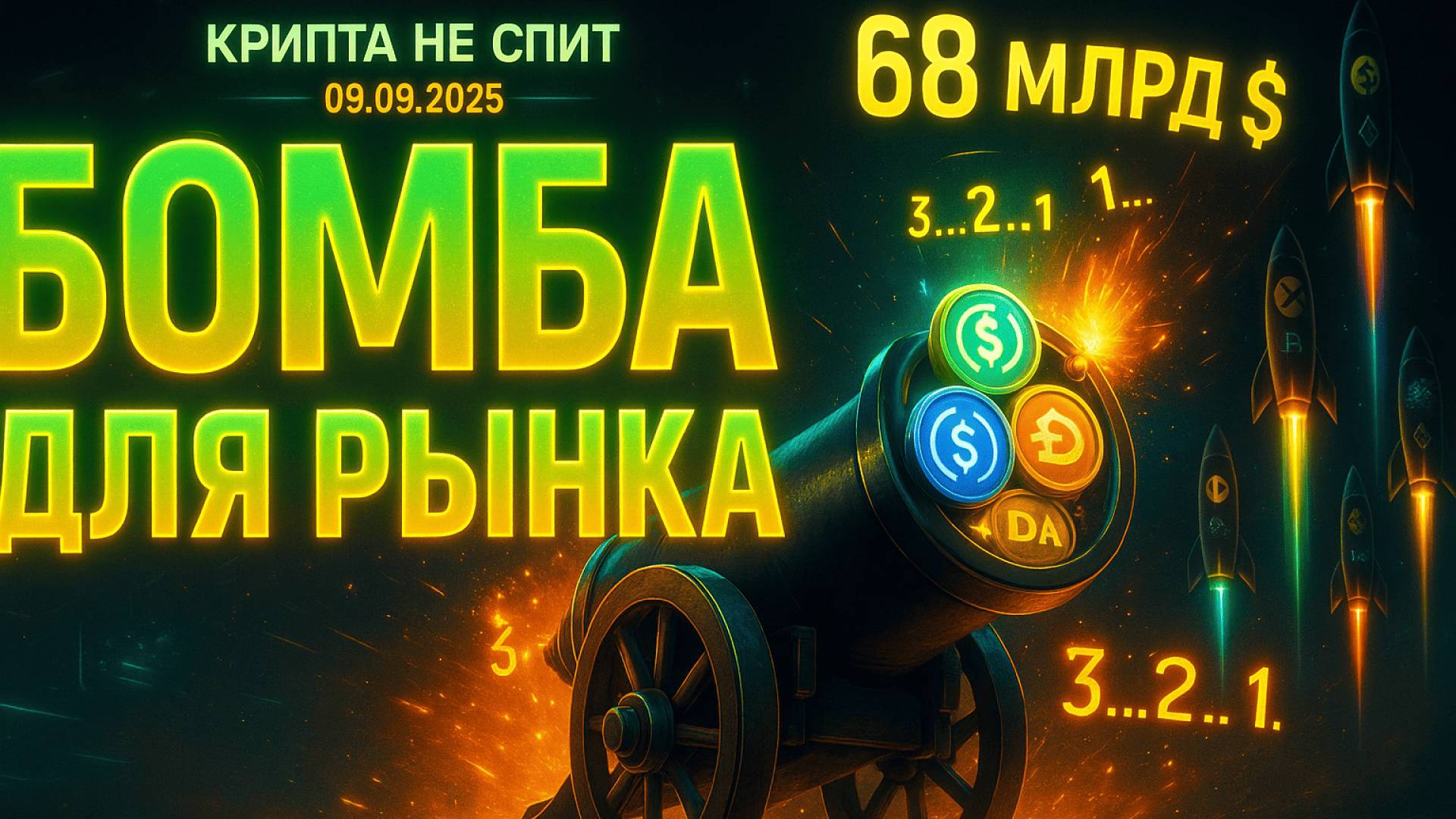 КРИПТА НОВОСТИ 08.09.2025 | РЫНОК НА ПОРОХОВОЙ БОЧКЕ | РЕШЕНИЕ ФРС СКОРО | БИТКОИН И ЭФИР ПАДАЮТ смотреть онлайн