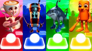 БАЛЕРИНА КАПУЧИНО 🆚 КАПУЧИНО АССАСИНО 🆚 ТРАЛАЛЕРО ТРАЛАЛА 🆚 ТУН ТУН ТУН САХУР | Tiles Hop №190