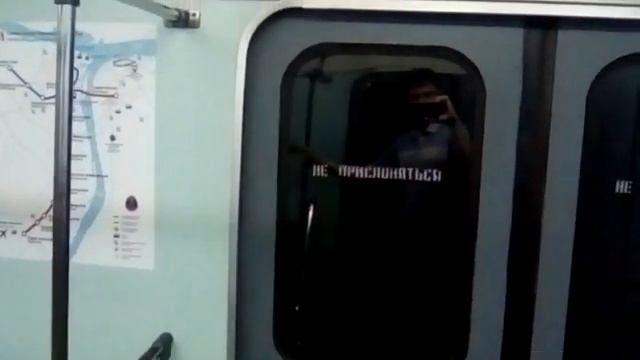 Нижегородское метро. Вагон 81-717.5 № 10049 смотреть онлайн