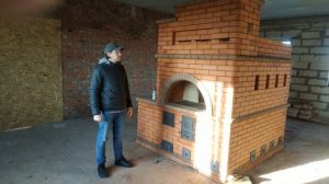 Перкино -1 Русская печь "Теплушка №15"  для обогрева дом?