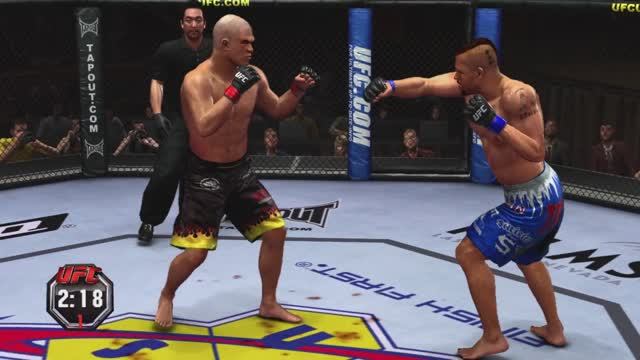 UFC Undisputed геймплей смотреть онлайн