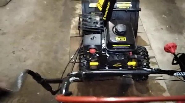 Важные доработки снегоуборщика Champion ST 556 - часть 3