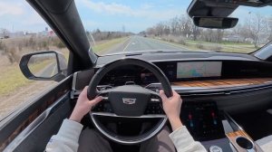 Cadillac Escalade 2025 [6.2 л. V8 420 л.с.] POV TEST DRIVE