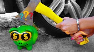 Машина Давит Предметы под Колесом! АСМР МАШИНА Краш Тест Антистресс ASMR Смотрим и Отдыхаем 😱🚗❤️