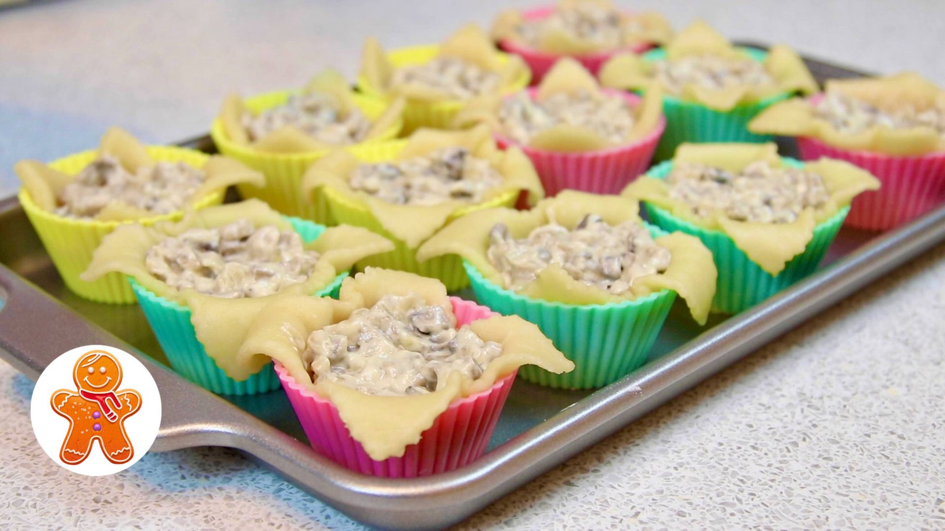 Горячая закуска ✧ Жюльен в тесте ✧ Два варианта смотреть онлайн