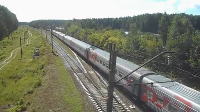 Пригородно-городская охота на поезда, на Кировском направлении 4.07.2021 смотреть онлайн