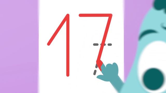 Number, from 10 to 20 - Educational video to learn the numbers смотреть онлайн