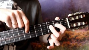 Костя Ступин - Дождь на Гитаре + РАЗБОР