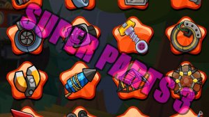 🚀 Super Parts Bros 3 🚀 (Timber Trials) - Hill Climb Racing 2