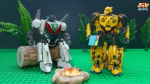 Maximals Transformers: Rescue Primal Animation - Оптимус, автобот-пчела, роб?