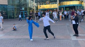 Madina Almaty Dance Lezginka 2025 Мадина Лезгинка Девушки Танцуют Алматы ALISHKA Mega Mall Казахстан