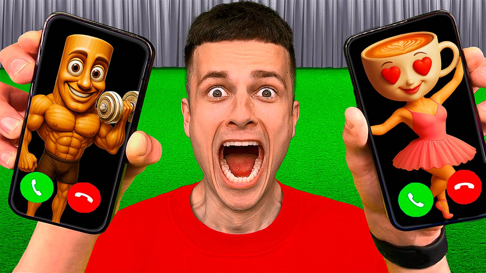 я звоню ВСЕМ BRAINROT в 3:00 ночи ! -Tung Tung Sahur, Ballerina Cappuccina, Tralala смотреть онлайн