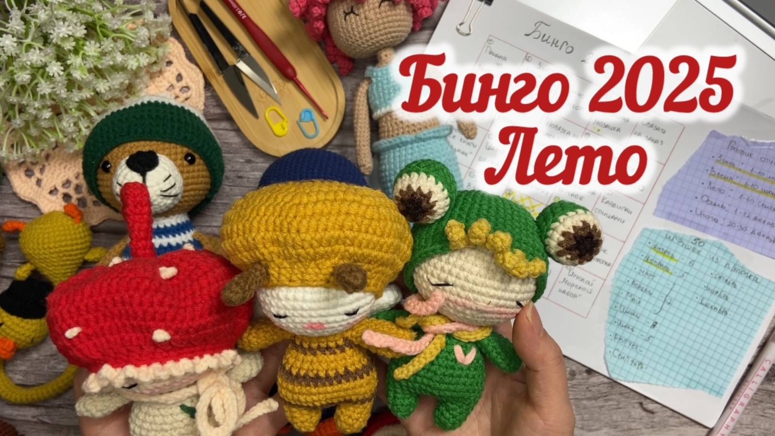 Летний отчет. Бинго 2025 с Ольгой Смирновой. Участник 118 #бинго2025 смотреть онлайн
