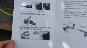 Китайский триммер Fengbao. Сборка "паука" с леской .